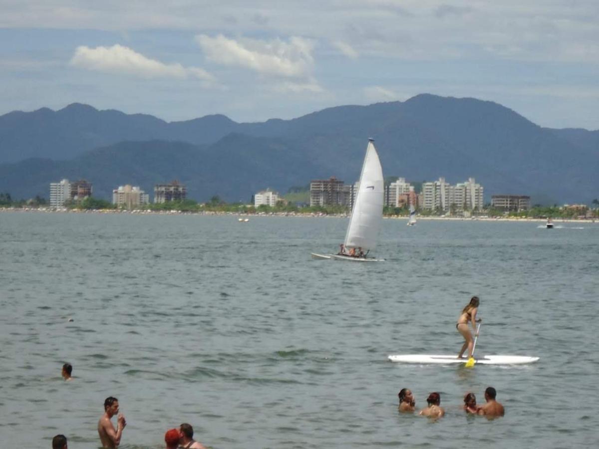 500M Da Praia, Predio Cm Piscina, 1Garagem, Wi-Fi 300 Mbps, Centro De Guaruja, Proximo A Praia E Comercio, Horarios Check-In E Check-Out Flexiveis, Churrasqueira, Екстериор снимка
